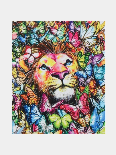 "Arslon" raqamlari bilan bo'yash rasmi, 40 x 50 sm, YCGJ30345
