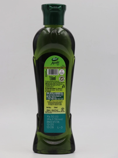 Dabur Amla soch yog'i - sochlaringizning kuchi va yaltirashi uchun