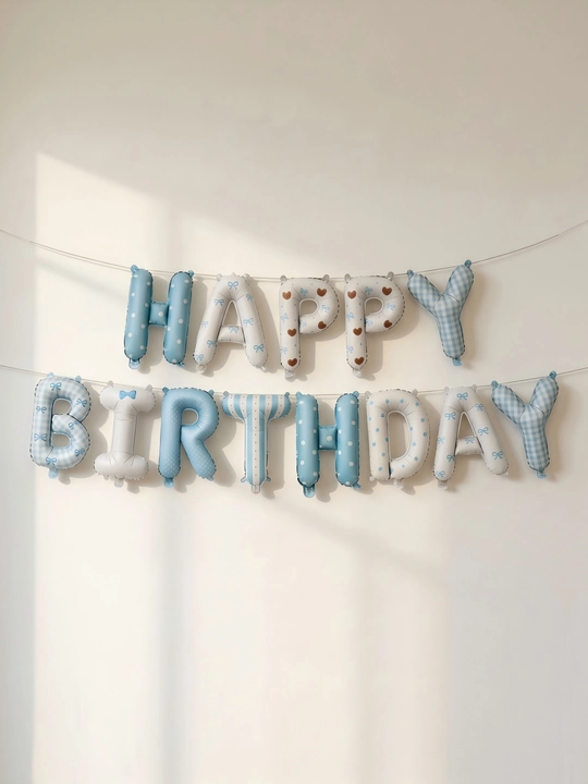 Воздушные шары для праздника «Happy Birthday»