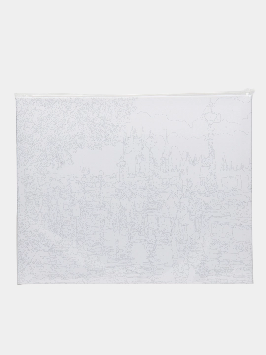 Картина рисование по номерам "Город", 40 * 50 см, YCGJ30048