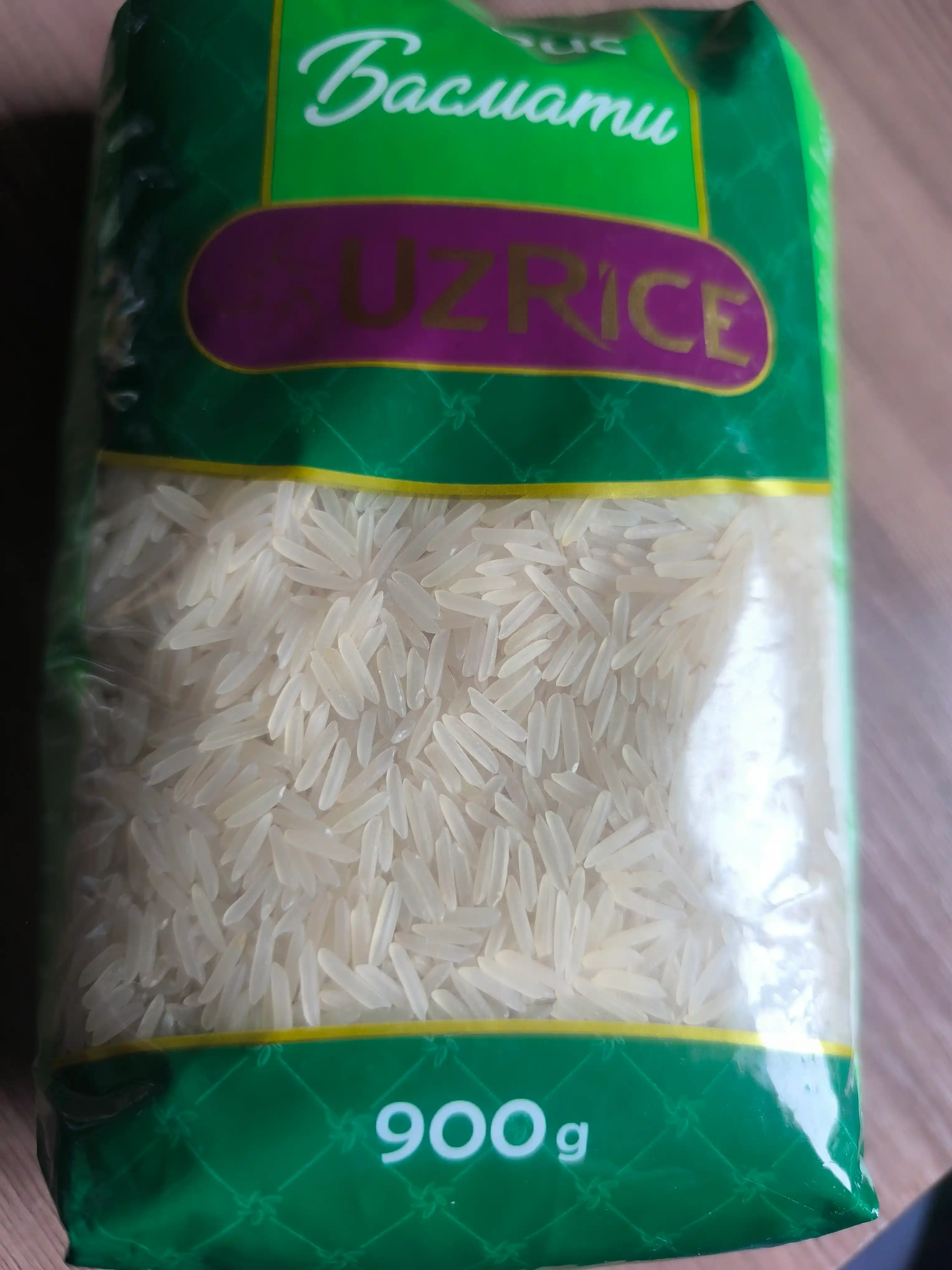 Guruch Basmati yuqori sinf, UzRice, 900 gr