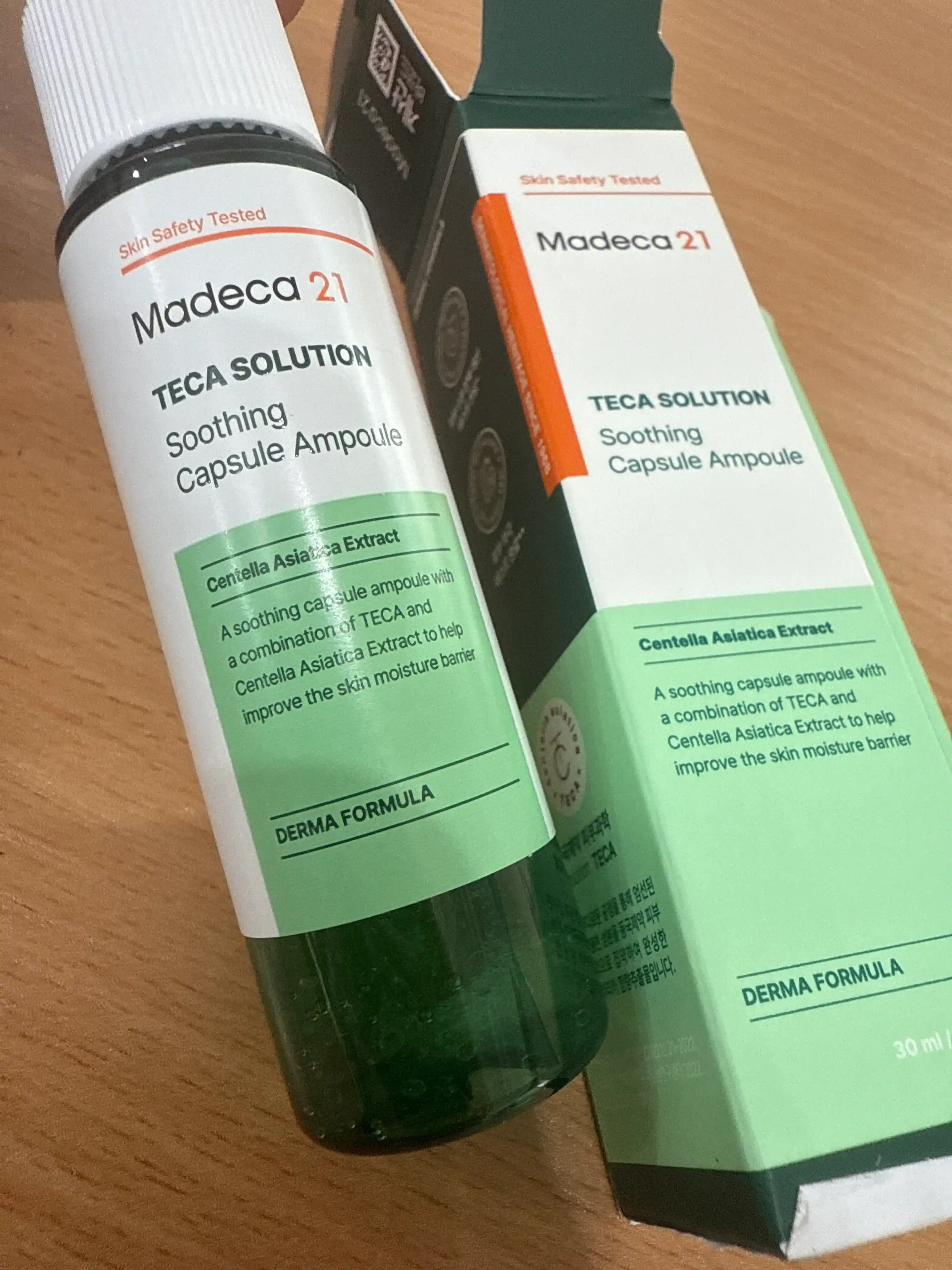 Madeca21 TECA Solution 30 мл — ампула от акне, высыпаний и покраснений