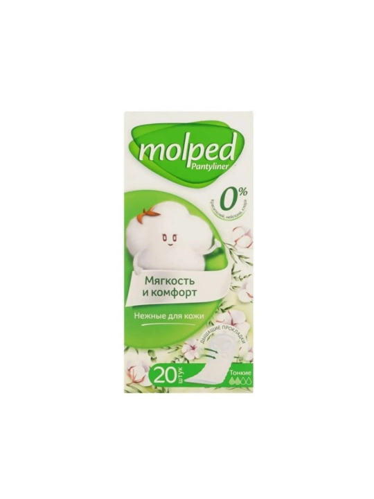 Прокладки ежедневные Pure Soft DC 20 шт Molped - 