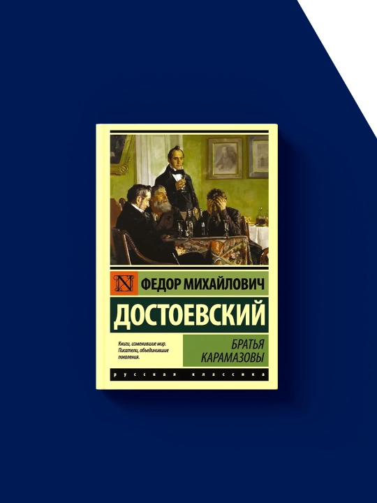 "Birodarlar Karamazovlar" kitobi. Muallif  Fedor Dostoyevskiy, xalq adabiyoti