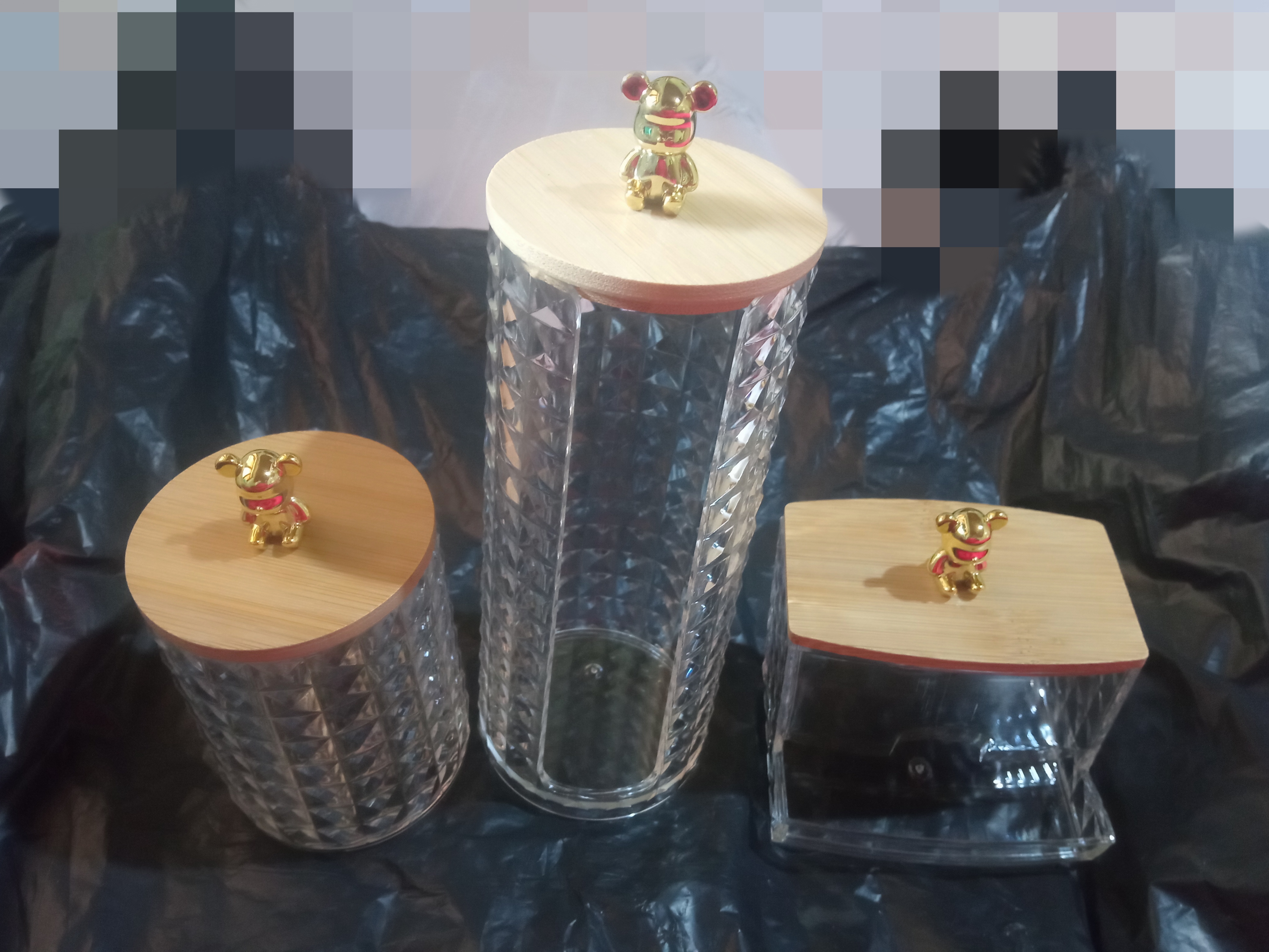 Набор органайзеров для гигиены, 3 шт