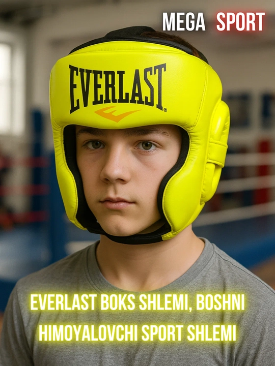 Everlast boks shlemi, boshni himoyalovchi sport kaska - 