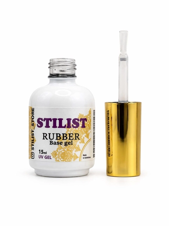 STILIST Rubber Base Gel – tirnoqlar uchun kauchuk baza geli 15 ml