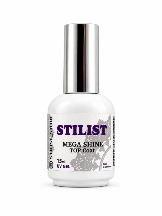 Топ для гель-лака STILIST Mega Shine Top Coat, 15 мл