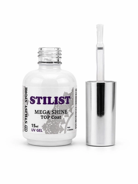 Топ для гель-лака STILIST Mega Shine Top Coat, 15 мл