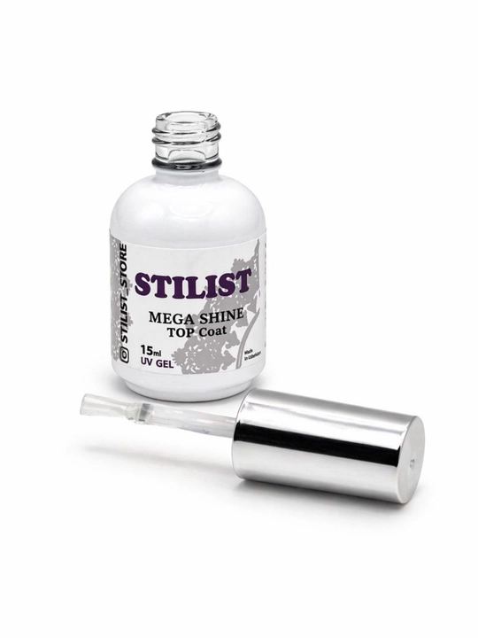 Топ для гель-лака STILIST Mega Shine Top Coat, 15 мл