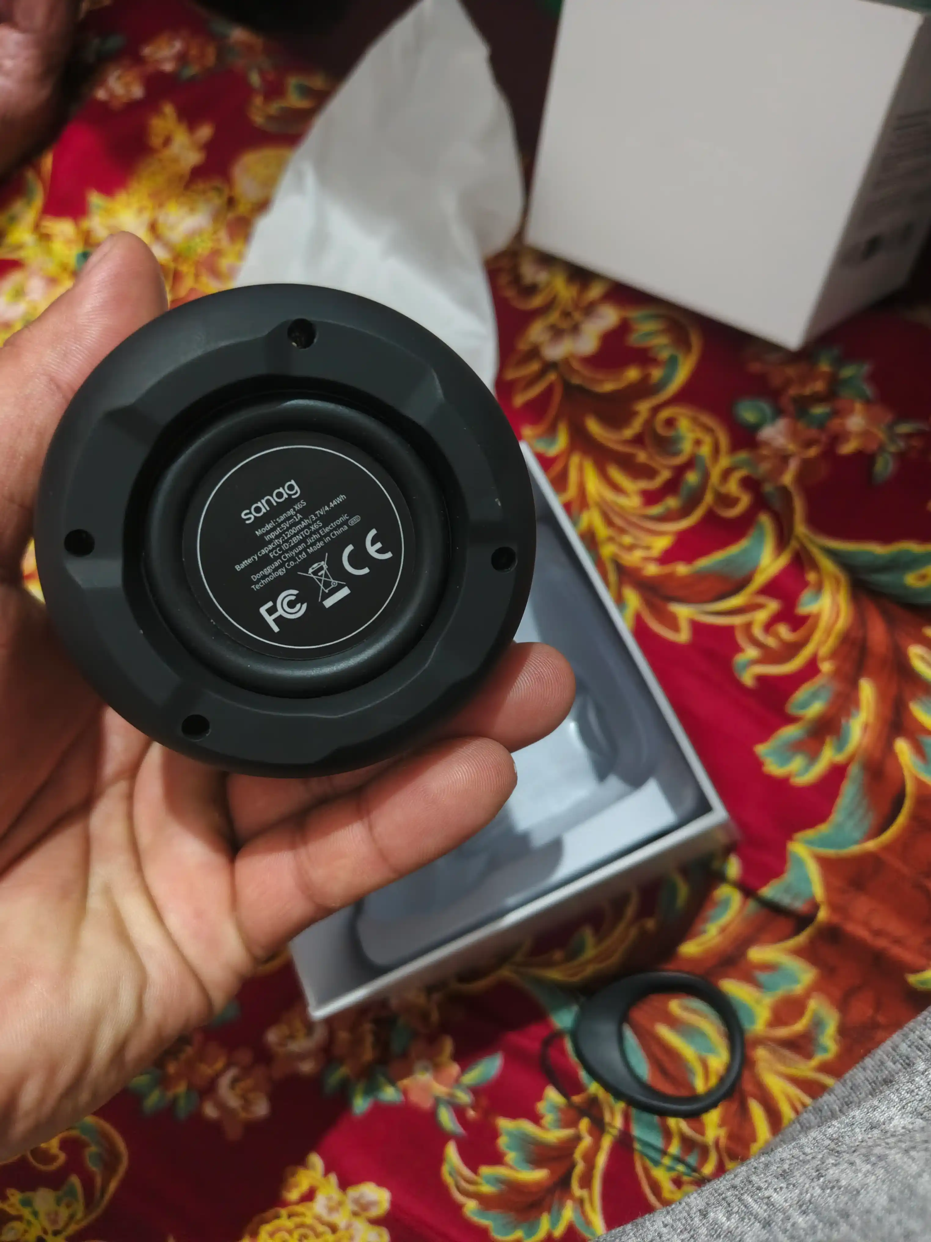 Портативная Bluetooth колонка SANAG X6S, 10 Вт, 18 ч, IPX5