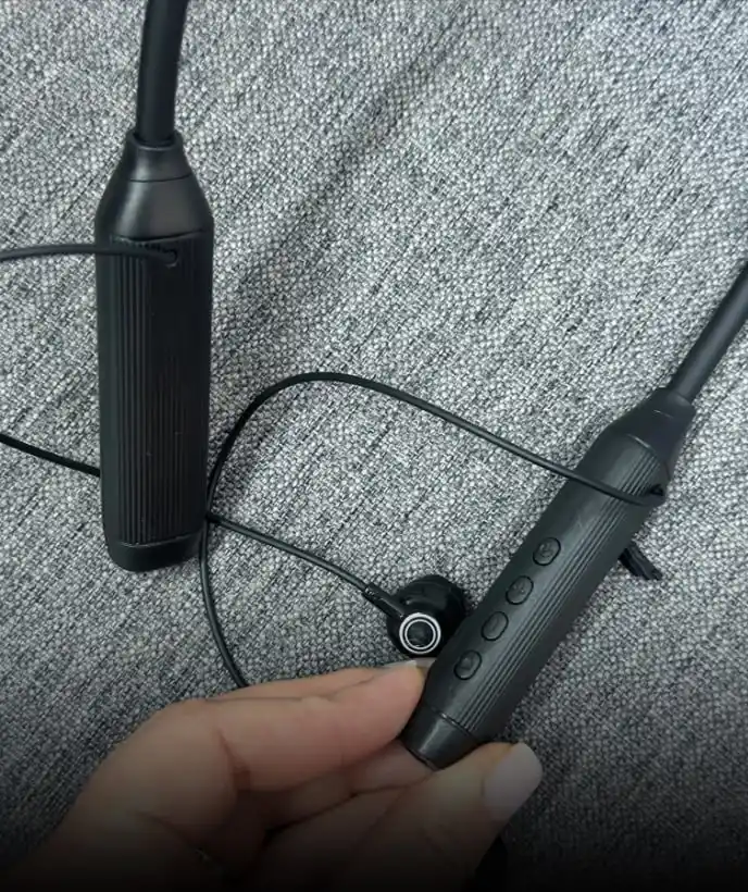 Simsiz quloqchinlar, Bluetooth garnitura, yugurish sporti uchun sport bo‘yin quloqchinlari
