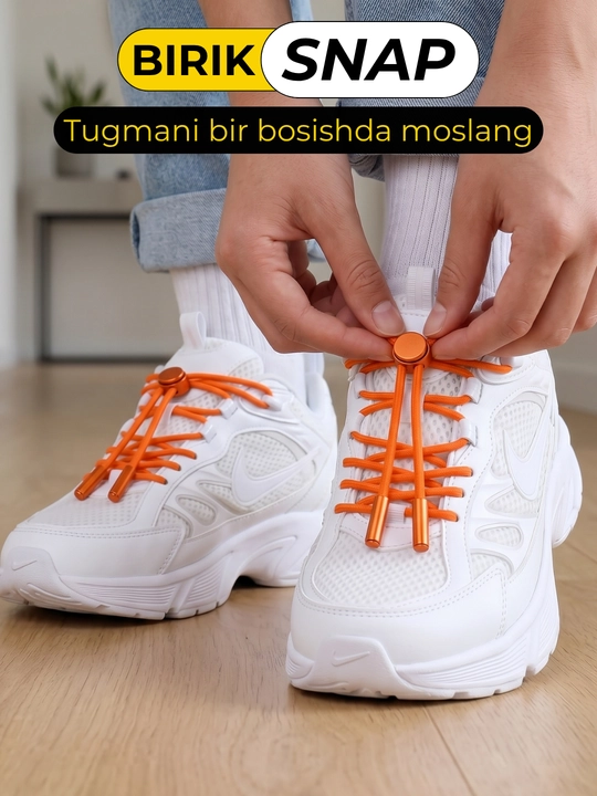 BIRIK SNAP elastik bog‘ichlar metall fiksator bilan