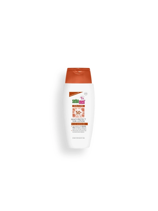 Солнцезащитный лосьон Sebamed Sun Care Multi Protect SPF 50+, для чувствительной кожи - 