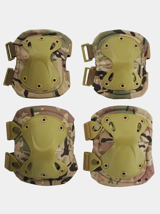 Tactical Pro X1 taktik tizza yostiqchalari mustahkam mahkamlangan zarbaga chidamli