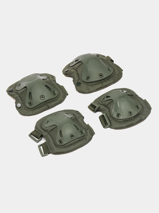 Tactical Pro X1 taktik tizza yostiqchalari mustahkam mahkamlangan zarbaga chidamli
