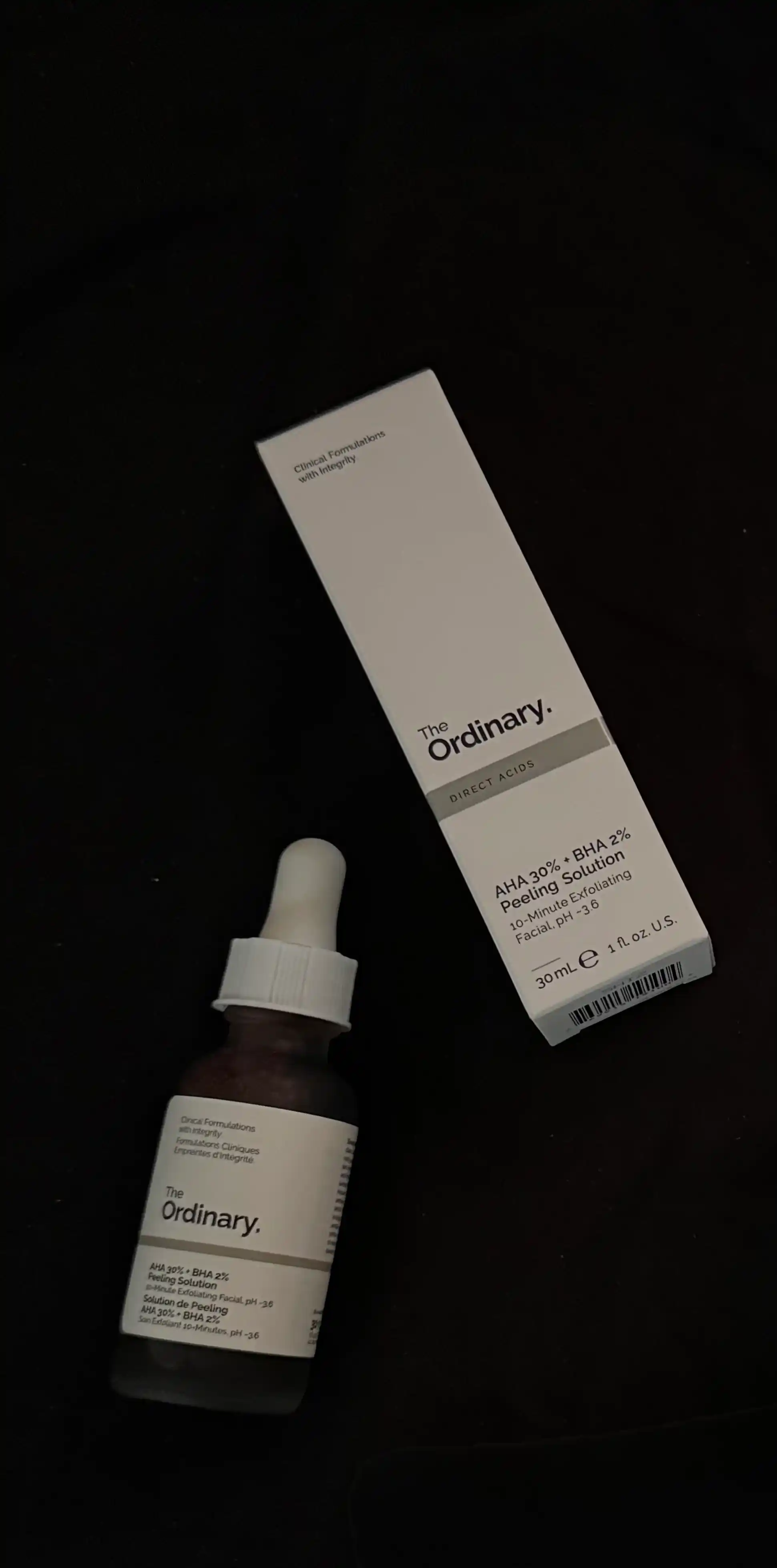 The Ordinary AHA 30% + BHA 2% Peeling Solution – Отшелушивающий пилинг с AHA и BHA, 30 мл