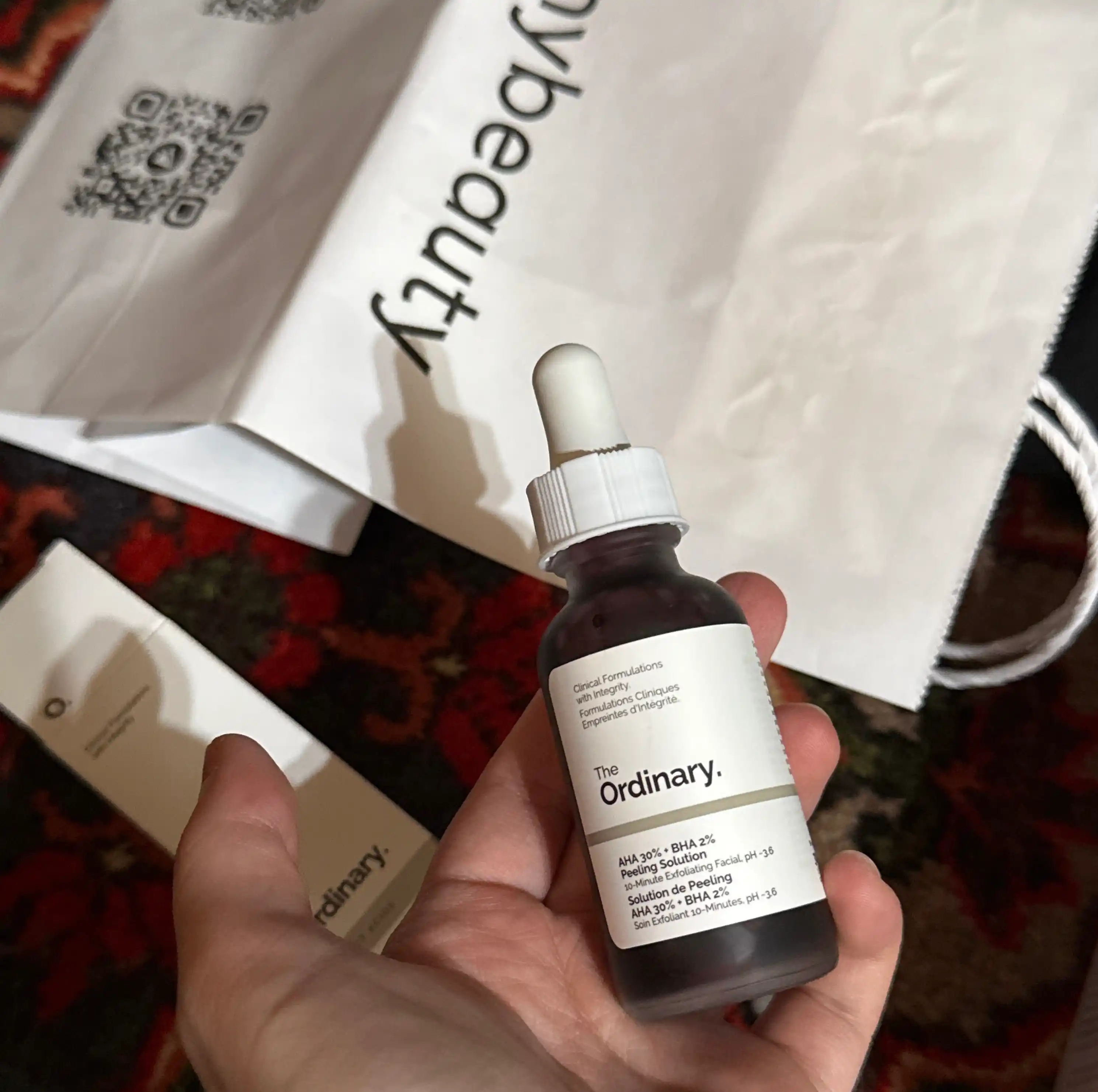The Ordinary AHA 30% + BHA 2% Peeling Solution – Отшелушивающий пилинг с AHA и BHA, 30 мл
