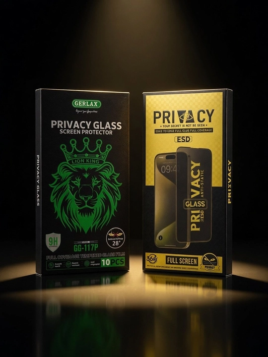 IPhone XR - 18 Pro Max uchun shaffof josuslikka qarshi himoya oynasi