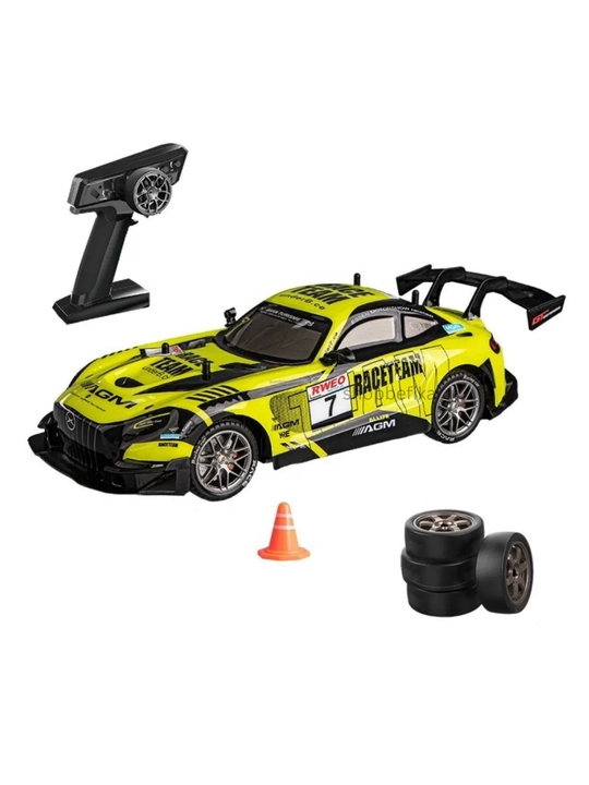 Радиоуправляемая дрифт-машина – RC Drift Car, 4WD, 2.4GHz, LED, сменные колёса