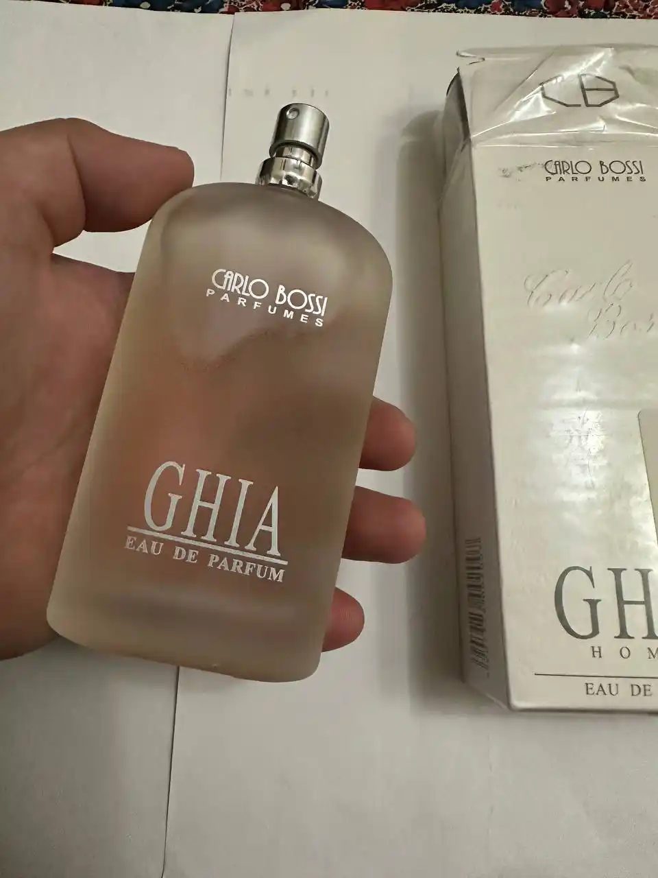 Parfyumlangan suv Ghia Homme, erkaklar uchun, 100 ml