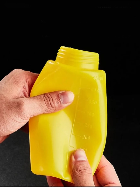 Ketchup, mayonez va ziravorlar uchun souslar uchun plastik idish-dispenser