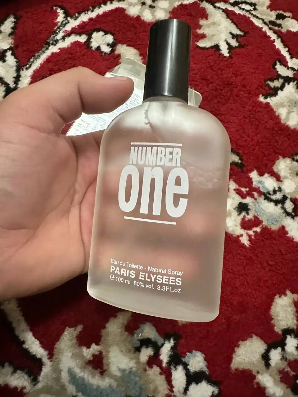 Number One Paris Elysees Xushbo'ylangan suv erkaklar uchun Number One, 100 ml