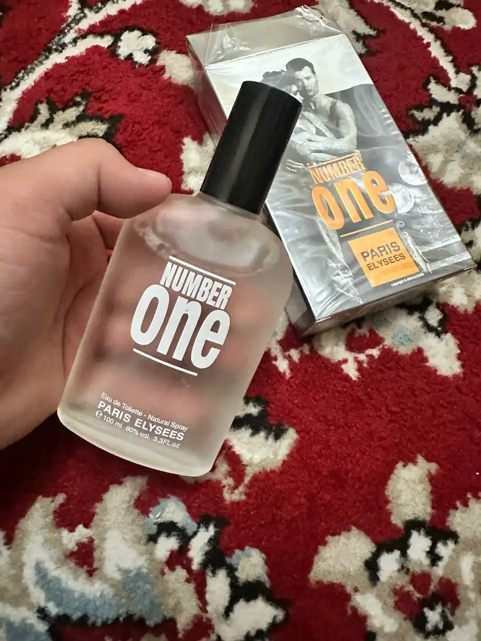 Number One Paris Elysees Xushbo'ylangan suv erkaklar uchun Number One, 100 ml