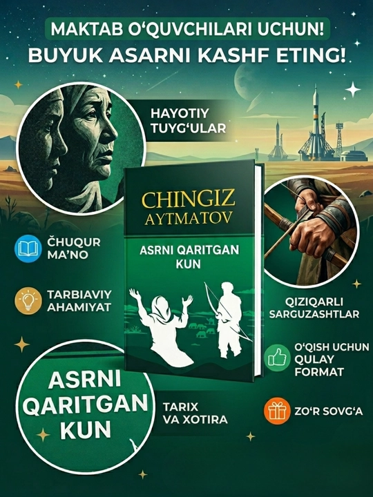 Asrni qaritgan kun Chingiz Aytmatov - 