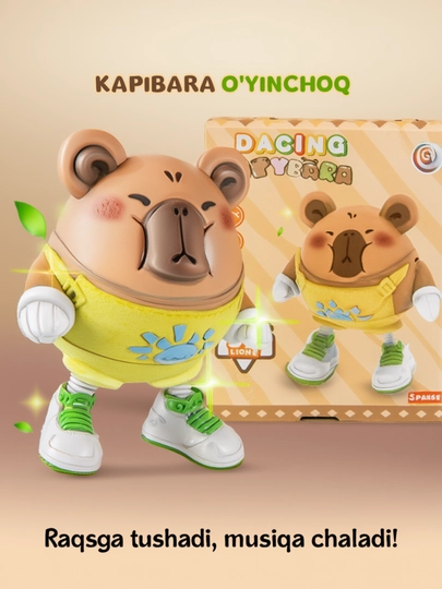 Интерактивная игрушка: танцует, поёт и повторяет слова — TRTOYS-YUMSHOQOYIN1-СВЕТКОР