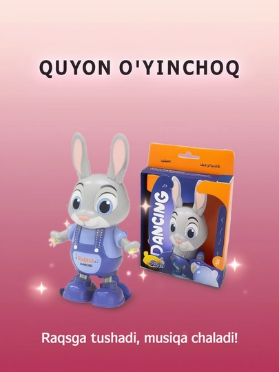 Интерактивная игрушка: танцует, поёт и повторяет слова — TRTOYS-YUMSHOQOYIN1-СЕРЫЙ