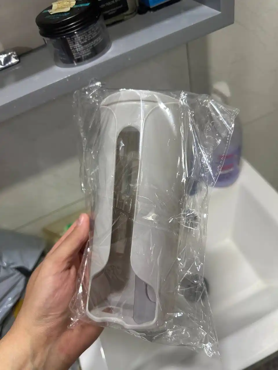 Devorga o‘rnatiladigan plastik paket dispenseri oshxona va hammom uchun