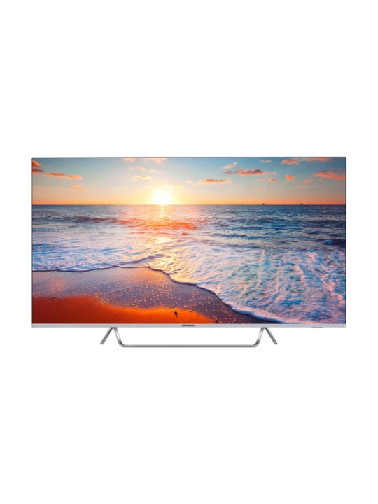 Shivaki 50" US50H3501 Ramkasiz Smart TV 4K Ultra HD Android WiFi Qora - 