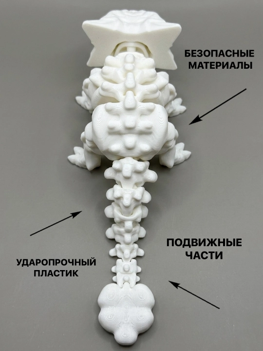 3D dinozavr haykalchalari to'plami (harakatlanuvchi, stressga qarshi, 6 xil)