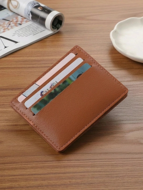 Kartxolder, karta hamyoni, mini portmone, bank kartalari uchun, 8×10 sm - 