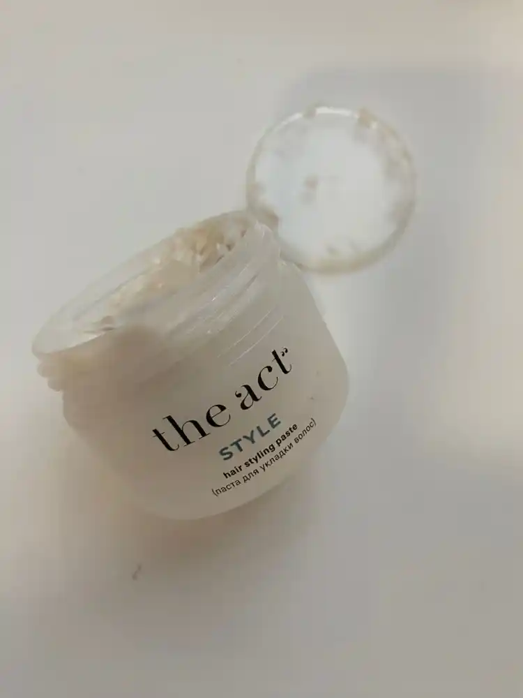 The Act Паста для укладки волос текстурирующая, без склеивания, матовый эффект