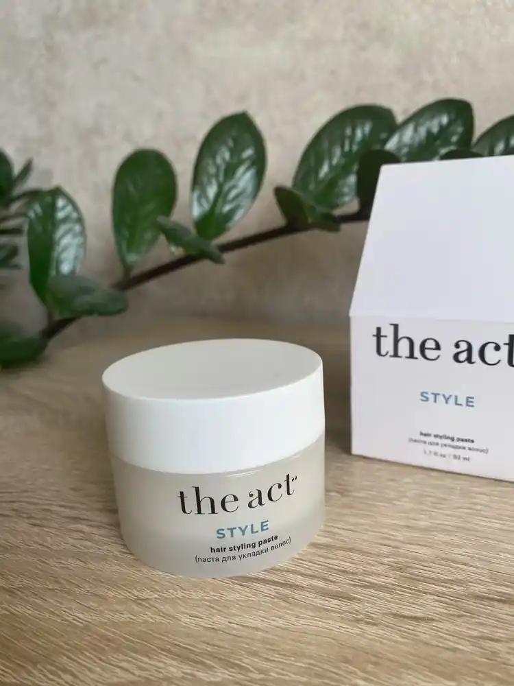 The Act Паста для укладки волос текстурирующая, без склеивания, матовый эффект