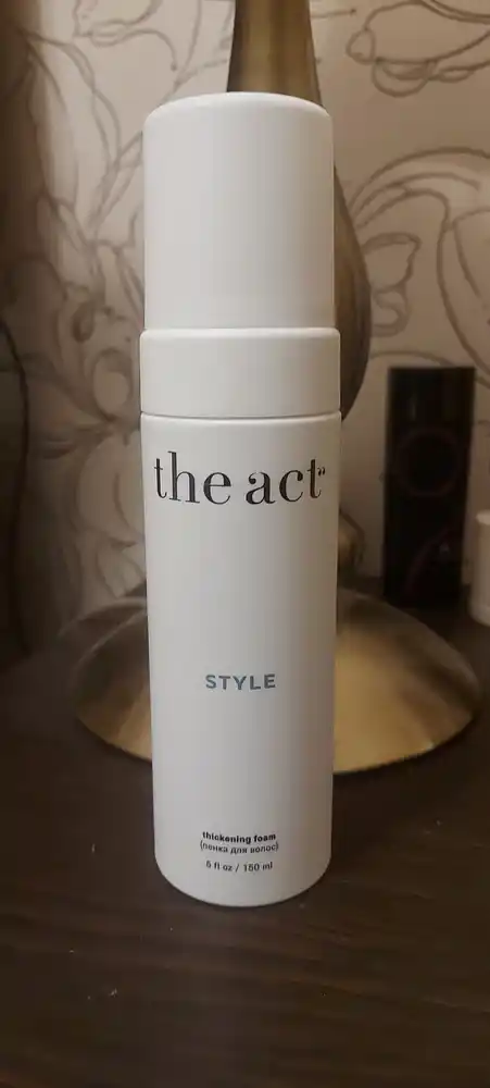 The Act soch turmaklash uchun ko‘pik, hajm berish va styling uchun, 150 ml