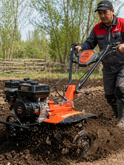 Бензиновый двигатель Motoblock ROYAL TY 1WG405-105F, 7,5 л.с., 170F, для культиватора