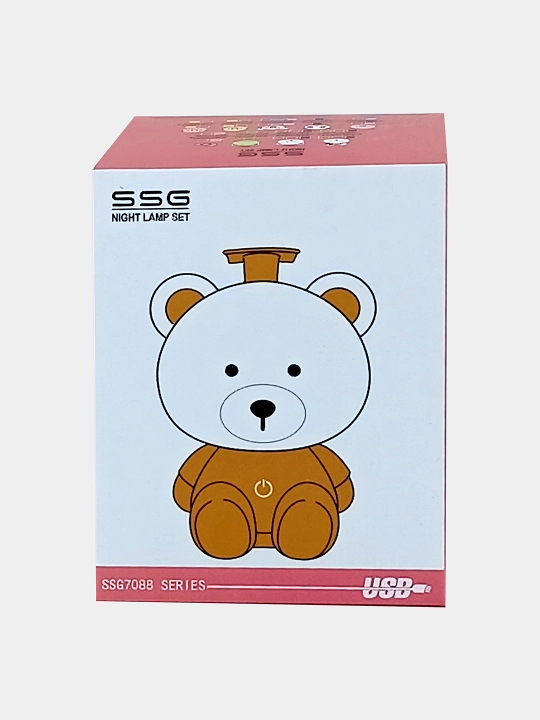 SSG Night Lamp Set tungi chiroq Ko'zoynakli O'rdak SSG708B seriya