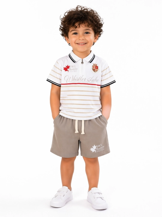 Bolalar uchun POLO futbolka-shortilar to‘plami, 1-6 yosh
