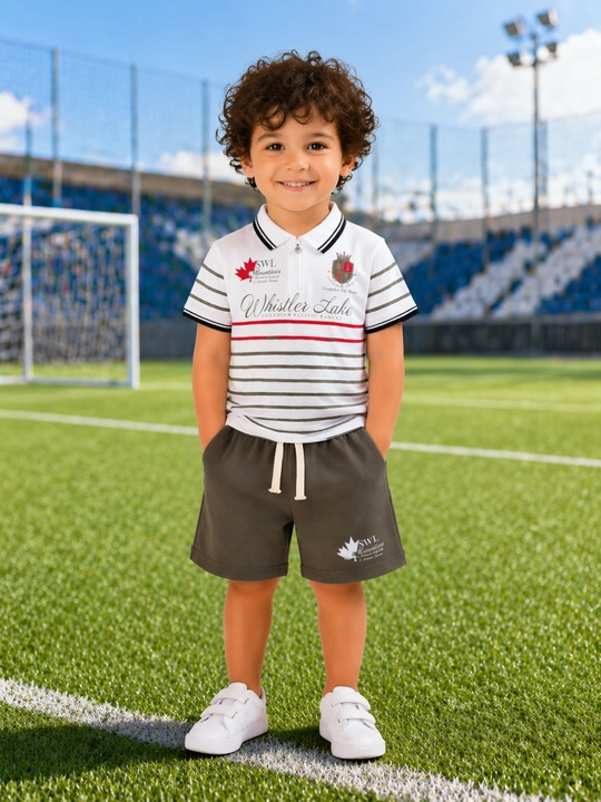 Bolalar uchun POLO futbolka-shortilar to‘plami, 1-6 yosh