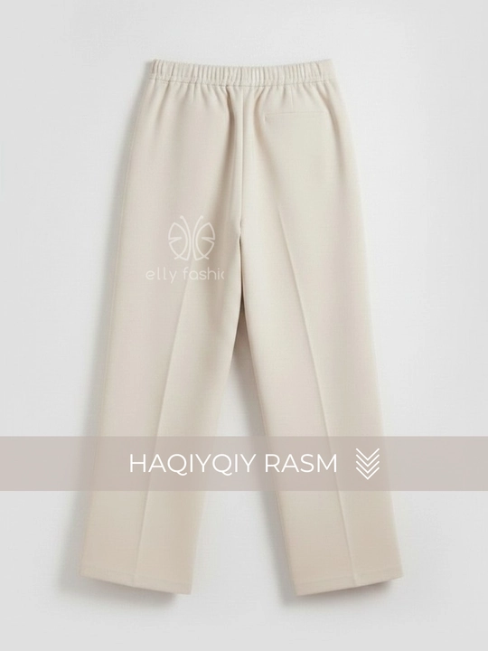 Ayollar klassik kostyumi, ikki qator tugmali pidjak va shim — ELLY FASHION