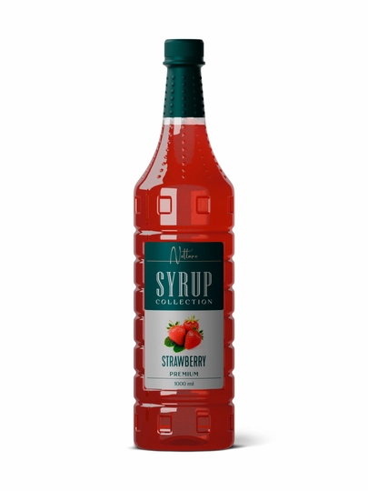 Сироп "Клубника" - "Strawberry" Nettare Syrup Collection, 1000 мл — NATSYR-KLUBNIKA
