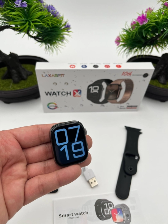 Smart Watch Ultra и Smart Watch 10, наушники Pods 2, ремешки 8–10 штук
