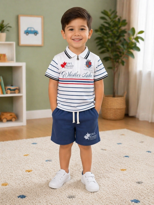 Bolalar uchun POLO futbolka-shortilar to‘plami, 1-6 yosh