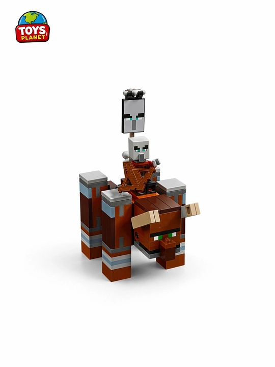 Katta konstruktorlar to'plami My World, Minecraft mavzusi, harakat figuralari bilan