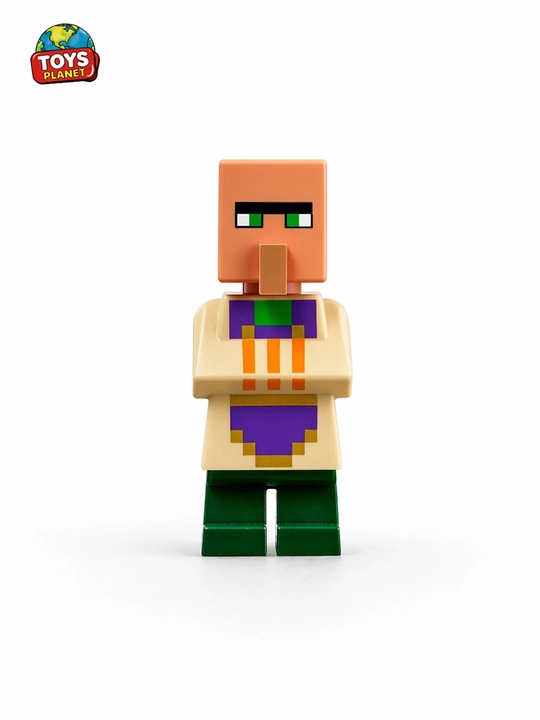 Katta konstruktorlar to'plami My World, Minecraft mavzusi, harakat figuralari bilan