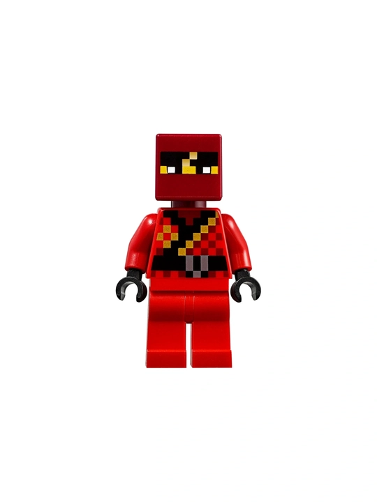 Katta konstruktorlar to'plami My World, Minecraft mavzusi, harakat figuralari bilan