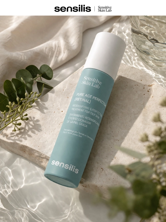 Сыворотка для лица с ретиналем Sensilis Pure Age Perfection, антивозрастная, 50 мл